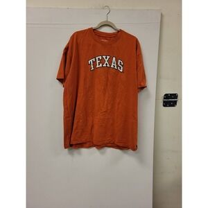 Steve & Barrys Texas University T-Shirt Mens Orange Cotton Tee Shirt Size XL